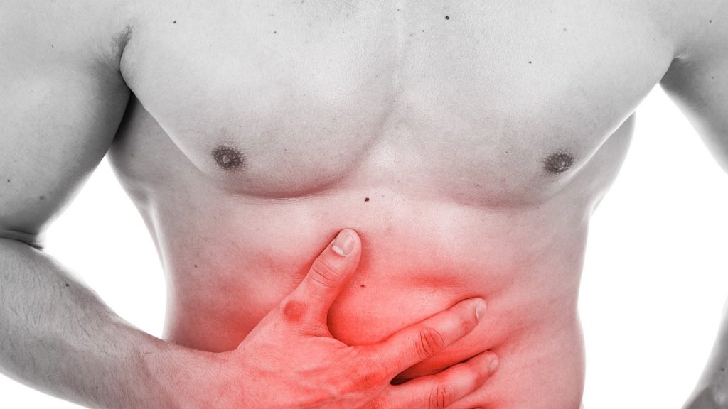 Đau vùng bụng trên là triệu chứng thường gặp