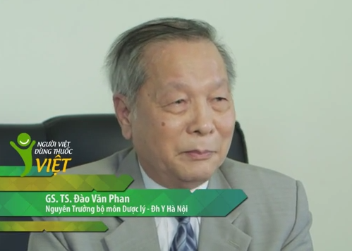 GS.TS Đào Văn Phan, nguyên trưởng bộ môn Dược Lý, Đại học Y HN chia sẻ