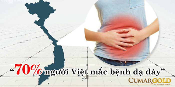 70% dân số Việt Nam có nguy cơ mắc bệnh dạ dày