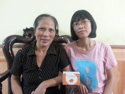 Sống khỏe sau những đợt hóa xạ trị u vú của cô giáo Bắc Giang