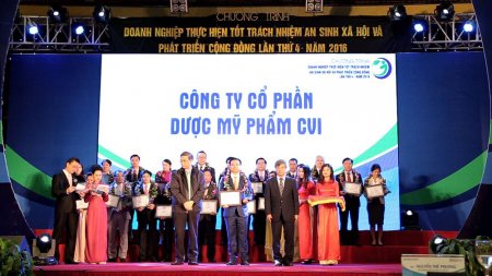 CVI Pharma vinh dự được công nhận “Doanh nghiệp thực hiện tốt trách nhiệm An sinh xã hội và phát triển cộng đồng”