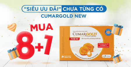 Siêu ưu đãi chưa từng có từ CumarGold New: MUA 8 TẶNG 1